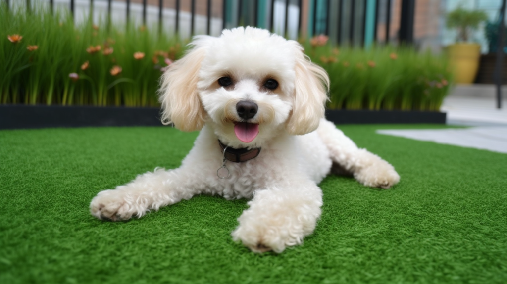 dogs and artificial grass